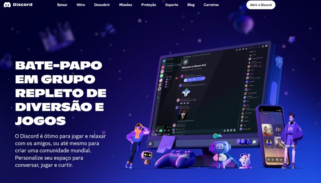 Discord é um dos 5 Melhores Aplicativos de Chamada para Gamers em 2025